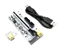 Câble D'alimentation Usb Ver010-X, 60cm, Pour Carte Graphique 0.6 Pci-E 1x 16x, 010-X, Pci Express 4pin 6pin Sata, 3.0 M, Nouveauté 2021