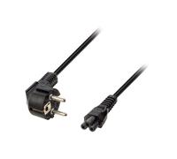 Valueline - Câble d'alimentation - IEC 60320 C5 pour power CEE 7/7 (M) - 2 m - noir