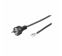 Câble d'alimentation - WENTRONIC - 94701 - 2 m - Noir - Type F (CEE 7/7) - Protection contre les courts-circuits