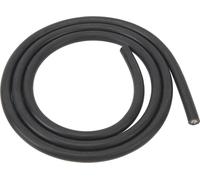 câble d'allumage 7 mm de 1m de long en PVC -pour moteur de moto noir
