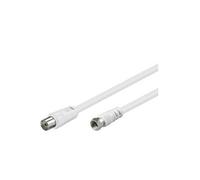 Câble d'antenne coaxial RG59 Mâle /75 ohms Femelle 1.5 m