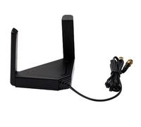 Câble d'antenne double bande 2,4 GHz/5 GHz pour adaptateur Wi-Fi de bureau PCI-E, antenne magnétique rotative externe RP SMA pour routeur AX210