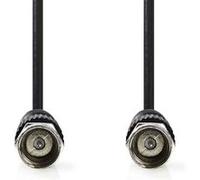 Câble d'antenne et de satellite Nedis CSGL41000BK15 Noir G