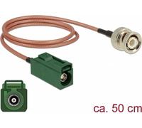 Câble d'antenne FAKRA E femelle - BNC mâle RG-316 50 cm