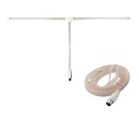 Câble d'antenne FM en T - cd68850 - Longueur 1.8m - Connecteur coax-jack (IEC)