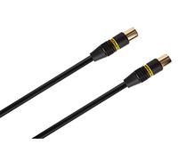 Câble d'antenne PAL Coaxial Performance Monster Essentials MV1A Double Blindage - 1.5 mètre