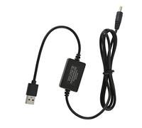 Câble d'appoint de Tension USB, Protection Contre Les Courts-Circuits en Métal de 1,2 M Câble Convertisseur de Tension élévateur USB 5 V à DC 8 V Alimentation Continue pour