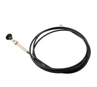 Câble d'arrêt de 25 m pour contrôle du carburant du moteur - Convient aux voitures et camions - Épaisseur de soie de 6 mm/10 mm (3,5 m)