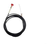 Câble d'arrêt, plusieurs tailles de câble d'arrêt du moteur, fil d'accélérateur avec bouton rouge, construction en métal robuste pour chariot élévateur, pelleteuse marine (4,2 m)
