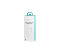 Cable Data Devia white 1M Micro USB et Connectique lightning