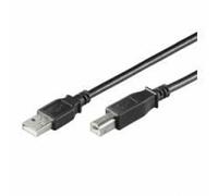 Wentronic Câble USB 3.0 Fiche A / Fiche B 1,8m Noir (Import Allemagne)