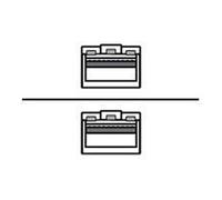- Câble d'attache direct 25GBase-CU - SFP28 pour SFP28 - 3 m - passif - pour ThinkSystem DE4000H Hybrid; SD630 V2; SR250 V2; SR650 V2; ST250 V2; ST50