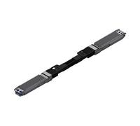 - Câble d'attache directe 800GBase - OSFP (M) finned pour OSFP (M) plat - 3 m - twinaxial - SFF-8636 - sans halogène, câble en cuivre actif