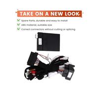 Câble d'autoradio A73X 16 broches, adaptateur Android, boîtier Canbus, Raise RZC, compatible avec Benz NTG 4.0 A/B/C/E/G/ML/CLA/GLA/GL