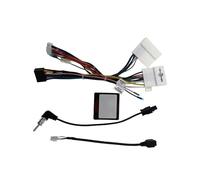 Câble d'autoradio adaptateur CAN-Bus compatible avec Renault Clio Triber Dacia Duster Sandero faisceau de câbles d'alimentation connecteur multimédia Android(Simple soft canbus)