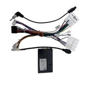 Câble d'autoradio adaptateur CAN-Bus compatible avec Renault Clio Triber Dacia Duster Sandero faisceau de câbles d'alimentation connecteur multimédia Android(Hiworld CANBUS)