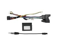 Câble d'autoradio avec boîtier CANBus compatible avec Opel Astra H Zafira B, faisceau de câbles d'alimentation, adaptateur d'installation d'unité centrale Android de rechange