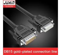 Câble DB15 de qualité industrielle,câble de données mâle à mâle vers 600 à 600,câble de port parallèle 15 broches,2 rangées de câbles de port série 15 broches - Type DB15 Male to female-1M 3.3feet #B