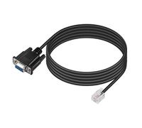 Câble Db9 Vers Rj11 Db9 Broches Femelle Vers Rj11/Rj12 6P4C Téléphone Cristal Connecteur Rs232 Adaptateur Câble De Débogage Pour Apc, Ups, Téléphone, Contrôle Industriel, Ordinateur, Etc.