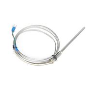 Câble de 2 m, sonde 50-200 mm, 900 degrés, Type K, J, PT100, Non mis à la Terre, 1,2 mm, 3millimeter, 5 mm, contrôleur, capteur de température thermocouple gainé (K 2 mm 150 mm)(K 3mm,150mm)