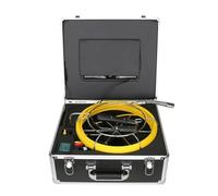 Câble de 20 m avec compteur d'instrument, caméra d'inspection de canalisation d'égout, endoscope industriel de canalisation d'égout, caméra d'inspection avec lumière Endoscope industriel de