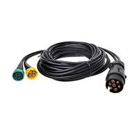 Câble de 5 m avec Prise 7 Broches et 2 x connecteurs 5 Broches