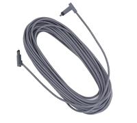 Câble de 9,14 M, Kit Internet Satellite, Câble de Remplacement Satellite Rectangulaire Multifonctionnel Couleur Grise pour Fil V2