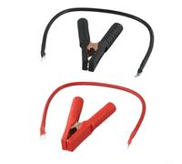 Câble de batterie automobile 12 V avec clips 50 cm 16 mm² 5AWG M8 Terminal de raccordement robuste pour voiture, marine et solaire