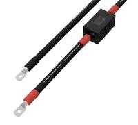 Câble de batterie de 1,5 m, 16 mm² avec porte-fusible MIDI, bornes à vis sur M8.