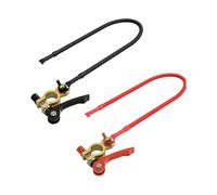 Câble de batterie pour automobiles | Connecteur flexible robuste en 2 parties pour les utilisations lourdes | Câble de borne de batterie | Convient pour bateaux, voitures de golf, motos, camions