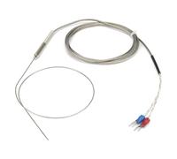 Câble de blindage métallique FTARP08 type K de 1,5 m, sonde de 400 mm, capteur de température thermocouple WRNK-191, 1 pièce(K 1mm diameter)
