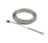 Câble de blindage métallique FTARR01 KE de 10 m, trou de 5 mm, 6 mm de diamètre, tête annulaire for thermocouple, 1 pièce(K 6mm hole)