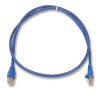 Câble de Brassage, CAT5E, UTP, Bleu, 1M, Éthernet Câbles Assemblages 2961-1B