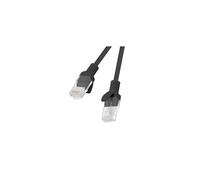 Lanberg PCU5-10CC-0500-BK câble de réseau Noir 5 m Cat5e U/UTP (UTP)