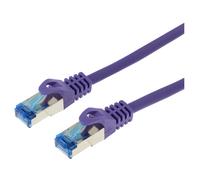 Câble de brassage Logon SF/UTP Catégorie 5E 1,5 m Violet 9JE01AV, TCR55SS015V