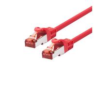 Câble de brassage professionnel LOGON CAT6 F/UTP - 15 m rouge, TCF66F150R