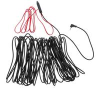 Câble de Caméra de Recul 4 Broches 2,5mm Noir pour Camion | Extension pour Caméras Arrière, Interface 4 Broches, Plastique Noir, Pose Discrète sans Gêner la Vue