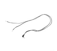 Câble de capteur de fréquence cardiaque pour tapis de course et vélos d'appartement, 755 mm noir fil de rechange pour moniteur de vélo dynamique