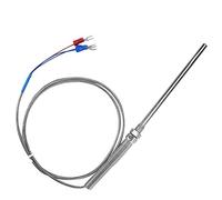 Câble de capteur de température de sonde de thermocouple de résistance de Platine de Fil de M8 PT100 100mm, 0-400 ℃(1M)