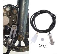 Câble de capteur d'odomètre 0,5 m double aimants pour compteur de vitesse de moto, compte-tours intégration connecteur métallique à 3 broches 40 mm de long, installation facile