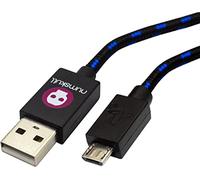 Cable de carga del mando de PS4 - Accesorios oficiales de Sony PlayStation 4 - 4 metros - Cable de carga de PS4 chapado en oro
