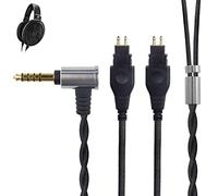 Câble de casque amélioré pour écouteurs SENNHEISER HD650 HD600 HD580 HD535 HD545 HD565 HD265, câble de rechange haut avec prise stéréo équilibrée de 4,4 mm de long, câble OKCSC HDB4