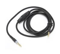 Câble de casque Câble casque 3,5 mm mâle à mâle Câble audio avec contrôle du volume pour HyperX Cloud