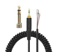 Câble de casque pour adaptateur beyerdynamique DT 770 770PRO 990 990PRO, bobine à ressort de remplacement