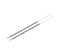 Câble de Changement d'accélérateur de Moteur Hors-bord, 2 Pièces Câble de Commande de Changement d'accélérateur en Métal 6E0-26301-01 Câble d'accélérateur Hors-bord Marin pour