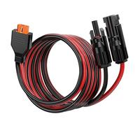 Câble de charge 10AWG Connecteur solaire vers XT60i Adaptateur Connecteur de panneau solaire Câble 10AWG XT60i Compatible pour EcoFlow DELTA générateur solaire Centrales portables 180cm