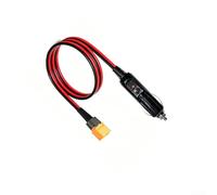 Câble de charge 14 AWG XT60H vers câble de charge 15 A haut courant CC en cuivre pur pour modélisme radiocommandé, drones et outils électriques, boîtier en bakélite résistant à la chaleur, rouge/noir