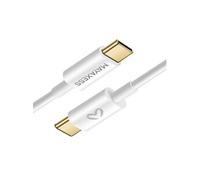 Câble de charge 1m USB-C pour Google Pixel 10 Pro XL Blanc
