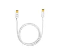Câble de charge 1m USB-C pour Samsung Galaxy S25 FE Blanc