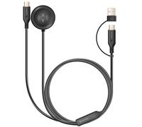 Câble de Charge 2 en 1 Magnétique/USB-C 60W pour Galaxy Watch et Smartphone